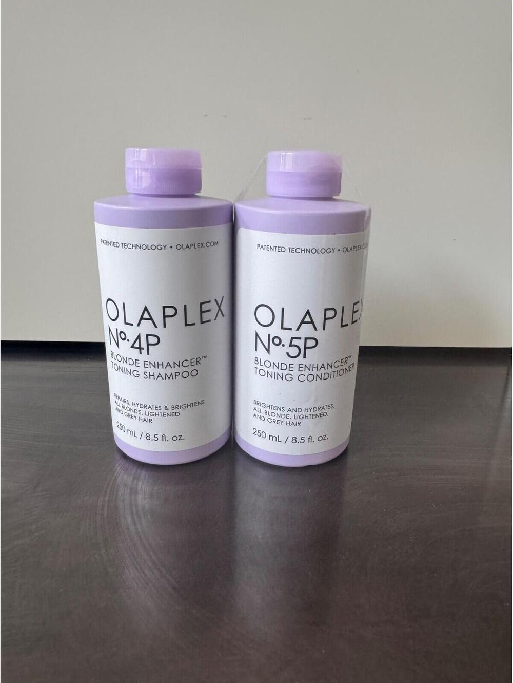 Olaplex No. 4P & 5P Blonde Enhancer Toning Purple Shampoo & Conditioner 8.5 oz
